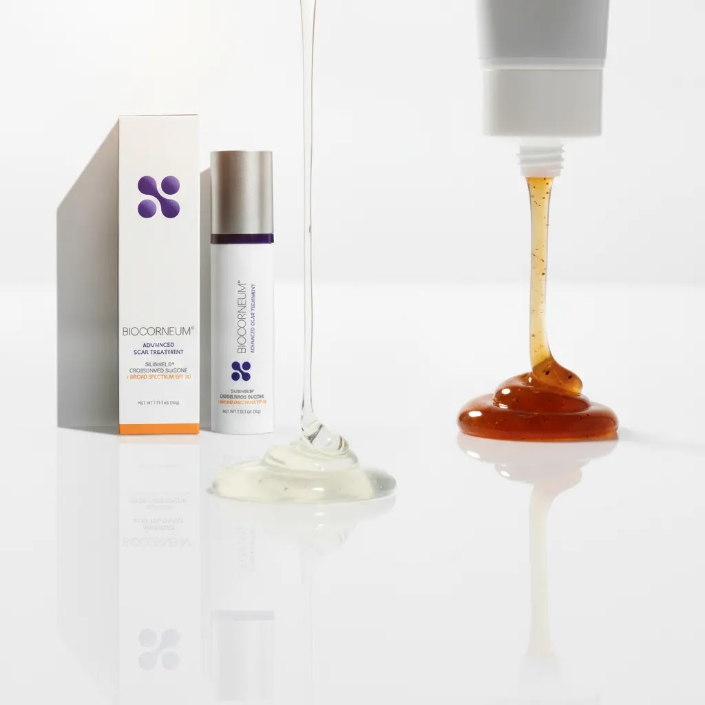 Best acne scar treatment comparison of silicone scar gel versus onion extract scar gel textures