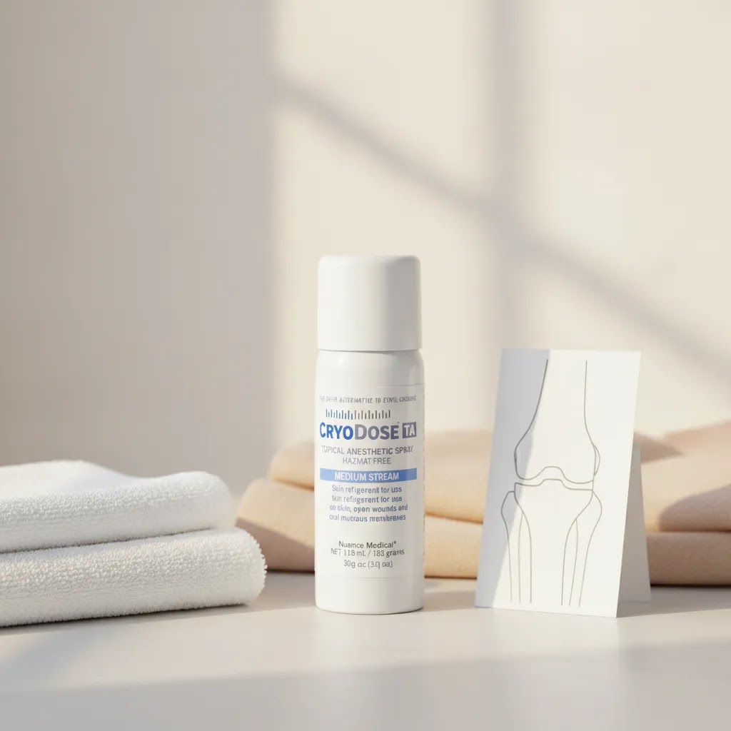 How to break up scar tissue in knee featured image with BIOCORNEUM SiliSilk Advanced Scar Gel on a clean clinical surface