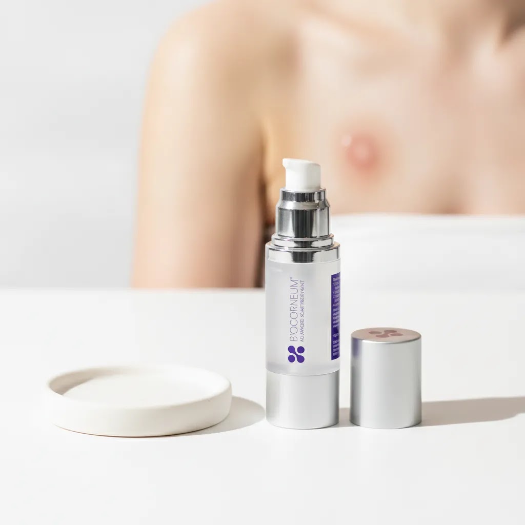 Professional at-home management for cigarette burn scar with silicone scar gel