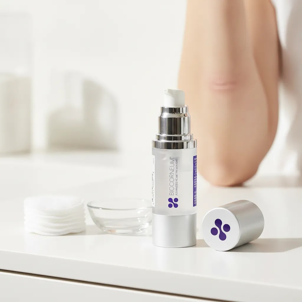Silicone gel for cigarette burn scar care after skin has healed