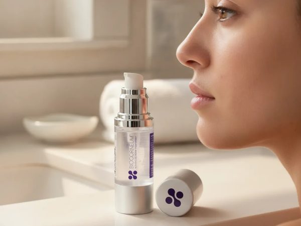 Acne scar cream skincare routine with professional scar gel and serum for post-acne marks and mild texture